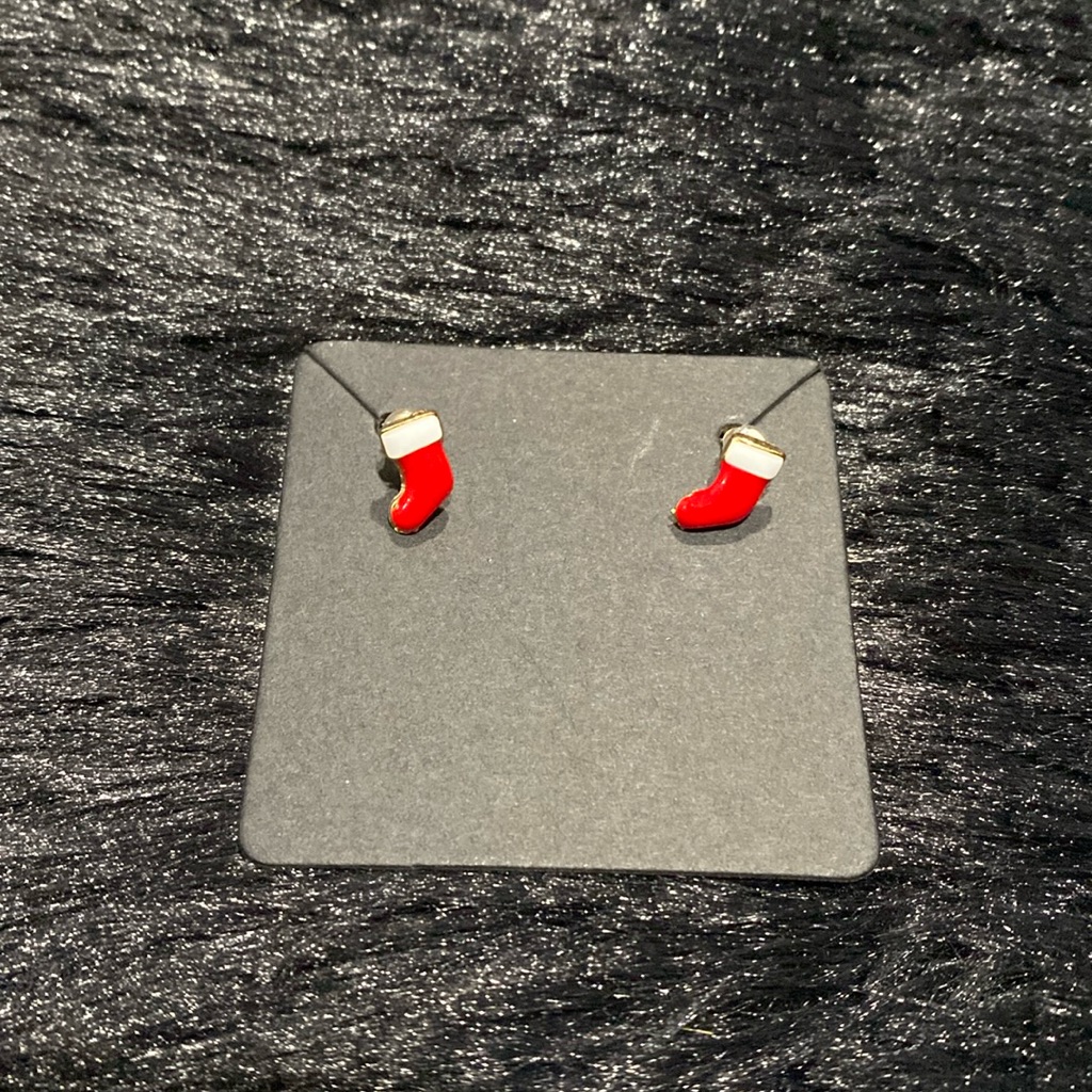 Stocking Stud Earrings